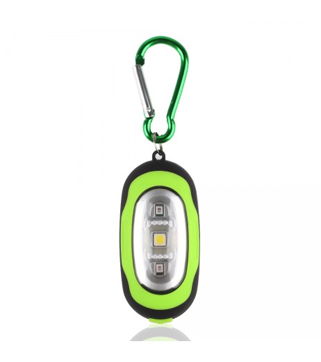 Pocket Magnetic Flashlight – Small Keychain Super-Bright Led Flashlight, Most Powerful Strobe Flashlight with Carabiner