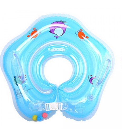 Safe Swimming Ring for Baby Bath Neck Float Mother-child Play Swim Ring