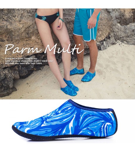 Camouflage Blue Beach Shoes Adult Children Diving Socks Scuba Snorkeling Swim Seaside Boots Wetsuit Prevent Scratche Warming Non-slip