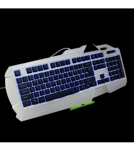 USB Wired  LED Backlit Illuminated Gaming Game Keyboard for PC Laptop + USB Gaming Mouse Wired