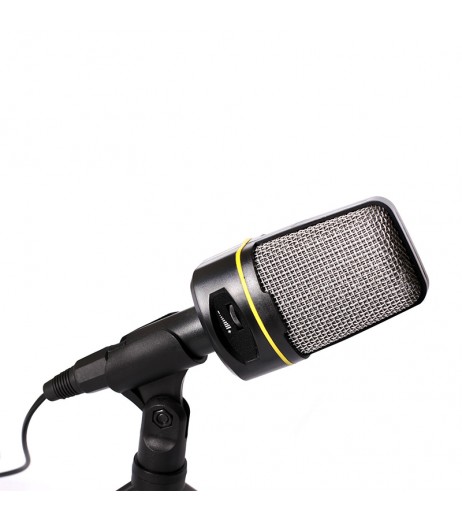 Professional Condenser Audio Microphone Mic Studio Sound Recording w/Shock Mount