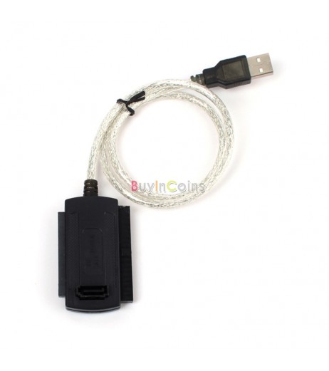 USB 2.0 to IDE SATA 2.5 3.5 Hard Drive Converter Cable