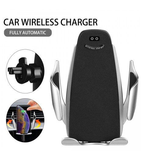 10W Wireless Car Charger Automatic Clamping Wireless Car Charger Fast Charging Mount For iPhone Samsung