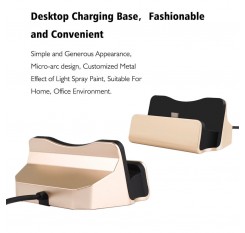 Universal Charging Dock Station Desktop Docking Charger Sync Data USB Cable For Type C