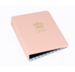 Golden Crown Photo Album for Fujifilm Instax Mini Films - Pink