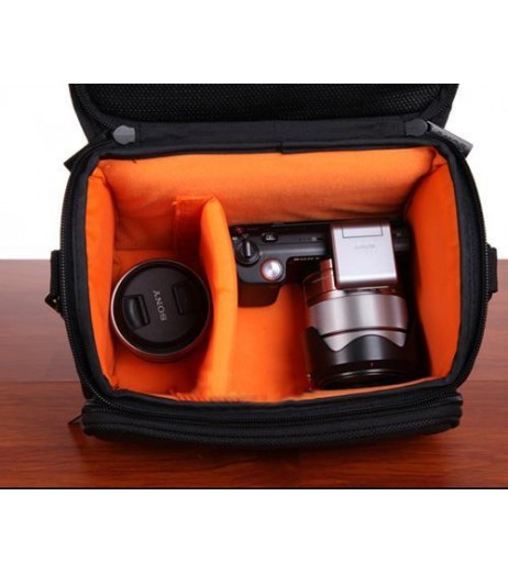 Compact Camera Carrying Case with Detatchable Shoulder Strap