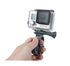 GoPro V2 Finger Grip Holder Stabilizer Mount for Hero Camera - Gray