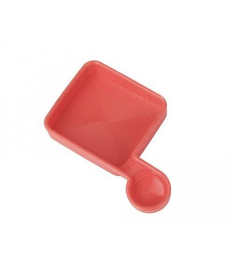 GoPro Lens Protective Silicone Cap for Hero 3+ Camera Housing - Red