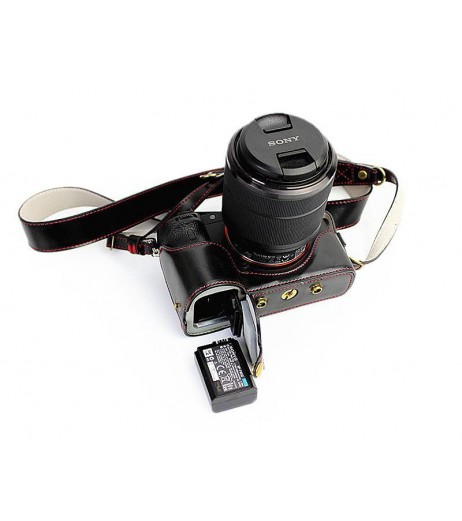 Premium Series Sony Alpha a7II Camera Leather Case