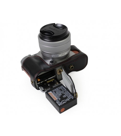 Premium Series Fujifilm X-A5 Camera Leather Case