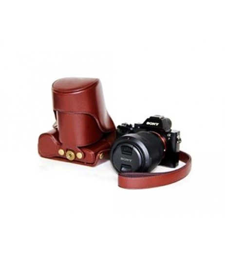 Retro Sony Alpha a7 Camera Leather Case