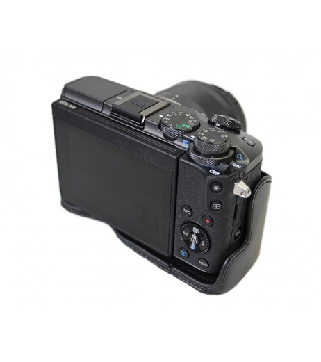 Retro Canon EOS M6 Leather Camera Case