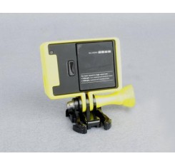GoPro Border Standard Frame Mount for Hero 3 / 3+ / 4 Camera - Yellow