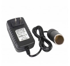 240V to 12V Socket Adapter Mains Plug Converter Car Cigarette Lighter 2A AC/DC