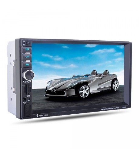 7" HD Car MP5 Bluetooth Player GPS Navigation Function FM/AUX-IN/USB/SD Support Steering Wheel Control