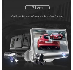 4'' Dual Lens CAR DVR HD 1080P Vehicle Dash Cam Rear Video Camera Recorder cd