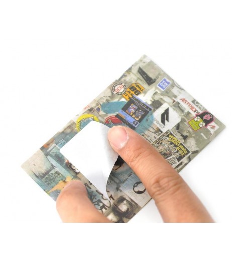 20 Sheets Fujifilm Instax Mini Films Decor Sticker Borders - Skeleton