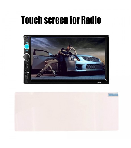 Durable 10.2” Bluetooth Touch Screen film For Car Radio USB TF FM FM AUX MP5 Player Remote Controller High Quality